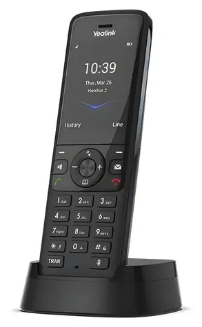 Yealink W78H černá / DECT ručka / pro Yealink W78P, W70B / 2.4