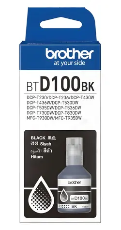 Brother BTD100BK černá / originální inkoust / DCP-T / MFC-T / 7 500 stran
