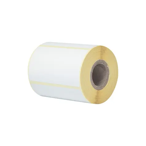 Brother BDE-1J044076-066 / Papírové štítky / 76 x 44 mm / 400 ks/role / balení 8 ks / přímý termotisk
