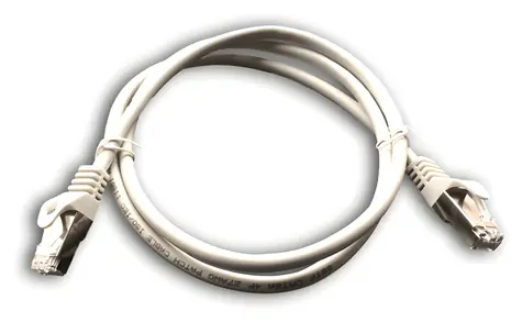 DATACOM Patch kabel S/FTP CAT6A 1m šedý / Patch kabel / CAT6A / RJ45 / LSZH