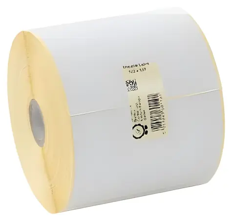 Brother LDE1E152102127P / Termální štítek na roli / 102 x 152 mm / přímý termotisk / 550 ks