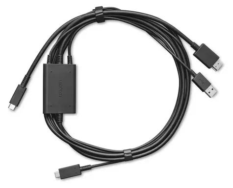Wacom One 3 v 1 kabel / Kabel / 2 m / pro Wacom One 12, 13 Touch