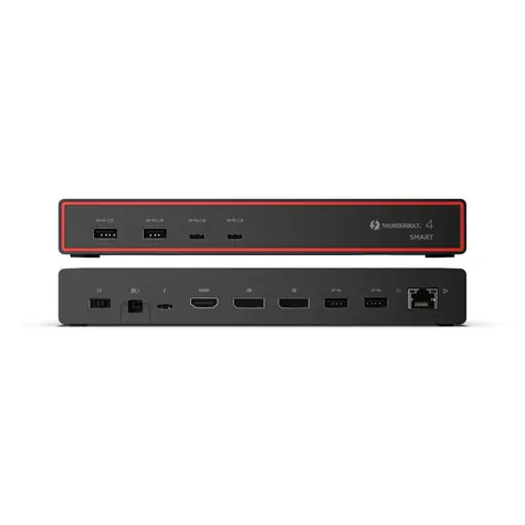Lenovo ThinkPad Thunderbolt 4 Smart Dock Gen 2 černá / Dokovací stanice / Thunderbolt 4 / 2x DP + HDMI / 4x USB-A
