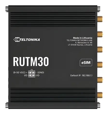 Teltonika RUTM30 / Router / Mobilní síť / WiFi / 5G / LTE