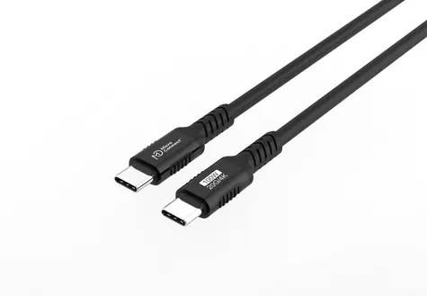 MicroConnect USB-C - USB-C Premium 5m černá / Kabel USB-C / 5 m