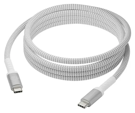dbramante1928 re-charge Pro BRD bílá / Nabíjecí kabel / USB-C - USB-C / 2,5 m