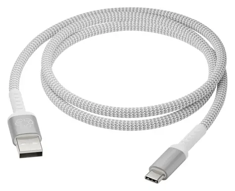 dbramante1928 re-charge Pro BRD bílá / Nabíjecí kabel / USB-A - USB-C / 1,2 m
