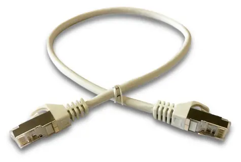 DATACOM Patch kabel S/FTP Cat6A 0,5m šedý / Patch kabel / 10GbE / LSZH