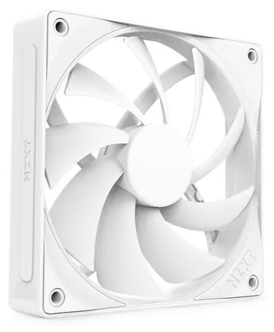 NZXT RF-Q12SF-W2 bílá / Ventilátor do PC skříně / 120 mm / PWM / FDB ložisko / 25,1 dB
