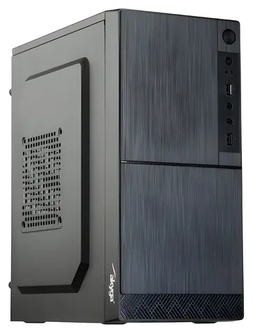Akyga AK35BK černá / PC skříň / Micro Tower / Micro-ATX, Mini-ITX / bez zdroje / 2x USB 2.0