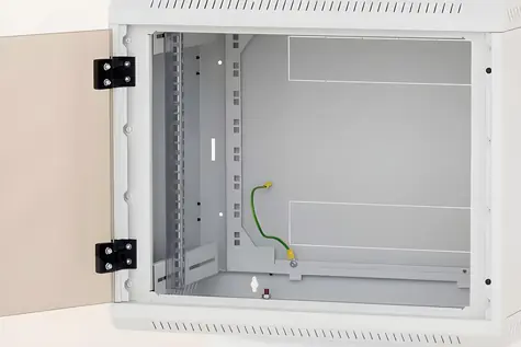 Triton RBA-12-LS6-CAX-A1 / Nástěnný rozvaděč / 12U / 600x595 mm / perforované dveře 80% / RAL 7035