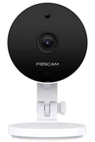Foscam C5M bílá / Vnitřní IP kamera / 5 MPx / 3K / Wi-Fi / LAN / noční vidění / mikrofon a reproduktor