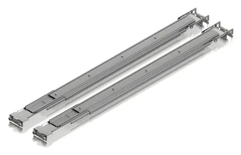 Ubiquiti UACC-Rack-Rails-Slide / Posuvné kolejnice do racku / nosnost 45 kg / hloubka 600–1066 mm / 1U