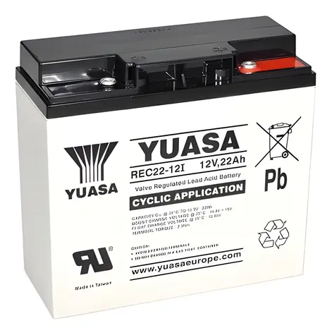 YUASA REC22-12I / Baterie pro UPS / 12V / 22Ah / cyklická
