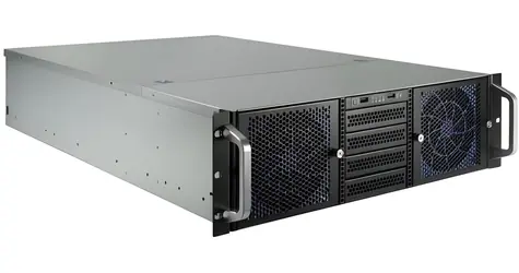 Inter-tech IPC 3U-30765 / Serverová skříň / Rack 3U / ATX / E-ATX / 10x 3,5