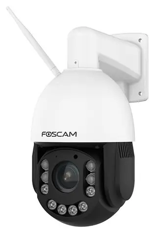 Foscam SD4H bílá / Venkovní IP kamera / PTZ Dome / 2560 x 1440 / IR / Wi-Fi / IP66
