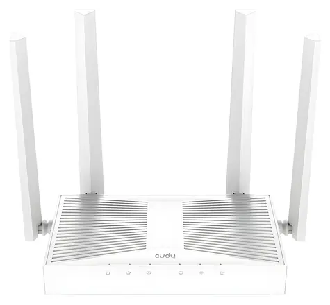 Cudy WR3000E bílá / Router / Wi-Fi 6 / 1x WAN + 4x LAN Gigabit / 2,4 GHz 574 Mbit/s / 5 GHz 2402 Mbit/s