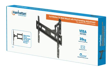 Manhattan Full Motion nástěnný držák TV / Držák pro TV / VESA až 600x400 mm / 37-70