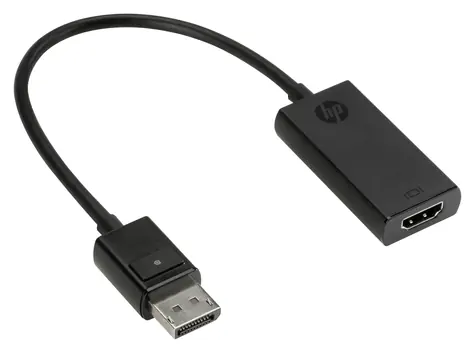 HP adaptér DisplayPort na HDMI True 4K černá / Redukce / DisplayPort - HDMI / 4K