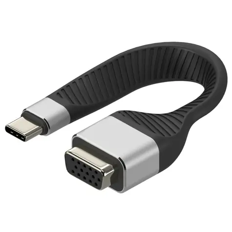 Techly ICOC-USBC-VGA / Redukce USB-C na VGA / M/F / 0,12 m