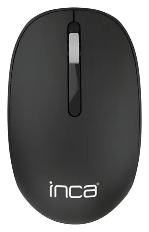 INCA IWM-241RS černá / Myš / Bezdrátová 2.4 GHz / Optická / 1200 DPI / 3 tlačítka