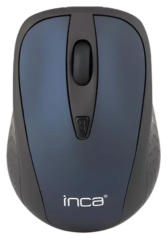 INCA IWM-201RL černá/bílá / Myš / Bezdrátová 2.4 GHz / Optická / 1600 DPI / 4 tlačítka