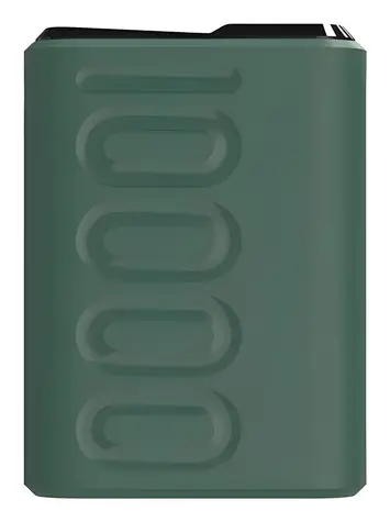RealPower PB-10000C PD+ tmavě zelená / Powerbanka 10 000 mAh / 3x USB-C / Power Delivery