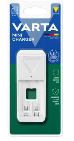 Varta Mini Charger / Nabíječka / včetně 2× AAA 800 mAh