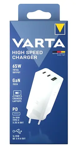 Varta Nabíjecí kabel USB-C - USB-C / Kabel / Rychlonabíjení / Synchronizace dat / 2 m