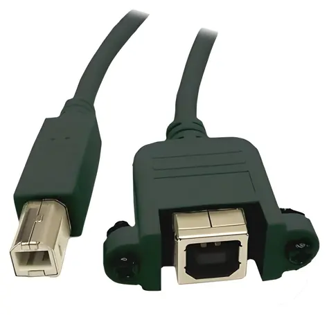 Good Connections USB-B - USB-B 1,8m černá / Prodlužovací kabel / USB 2.0