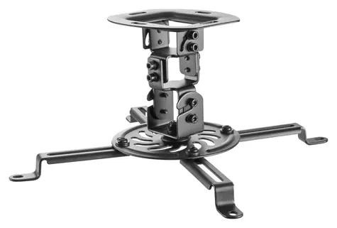 Equip 650705 černá / Stropní držák projektoru / 360° otočení / náklon -15° až 15° / nosnost 13,5 kg