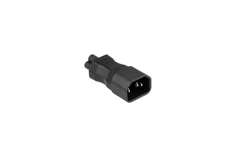Kabelmeister Napájecí adaptér C14 na C5 černý / Napájecí adaptér / IEC 60320 / rovný / 2,5 A / 250 V