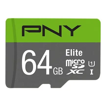 PNY Elite microSDXC 64GB / Paměťová karta / Class 10 / UHS-I / U1
