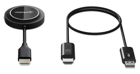 Manhattan 154468 Wireless HDMI / Bezdrátová prezentační sada / Full HD 1080p / 60 Hz / dosah 30 m / USB