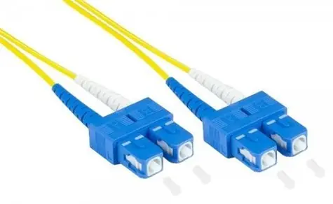 Good Connections LWL 0,5m žlutá / Optický patch kabel / Duplex / SC/SC / Singlemode OS2 9/125 µm / LSZH