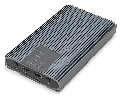 DIGITUS DN-71559 / Klonovací stanice M.2 NVMe SSD / USB 3.2 Gen2 / 20 Gbit/s / do 8 TB / bez nářadí