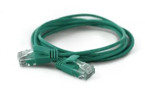 Wantec 7330 zelená / Patch kabel / Cat6a / UTP / 3 m