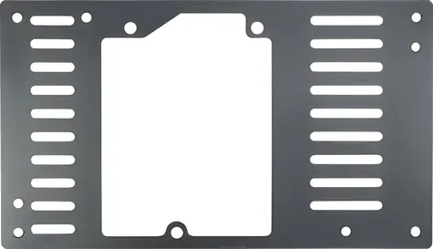 Inter-Tech ATX-04 / Kryt zdroje / pro ATX, TFX / ocelový, lakovaný / šedá / 150x86 mm