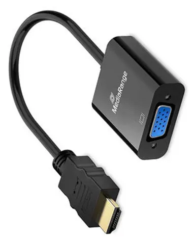 MediaRange / Redukce HDMI na VGA / Full HD 1920×1080 / 60 Hz / kabel 20 cm