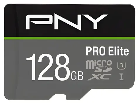 PNY PRO Elite microSDXC 128 GB / Paměťová karta / Class 10 / UHS-I U3 / 100/90 MB/s
