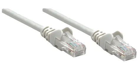 Intellinet patchkabel Cat6 šedá / Patch kabel / U/UTP / RJ45-RJ45 / 10 m
