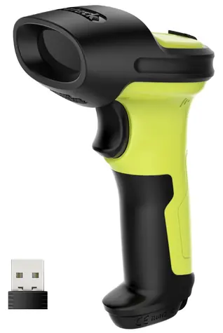 Inateck BCST-60 zelená / Snímač čárových kódů / 1D / Bluetooth / kit
