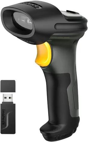 Inateck P7 tmavě šedá / Snímač 1D čárových kódů / Laser / Bezdrátový