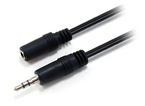 Equip / Audio kabel / Jack 3,5mm - Jack 3,5mm / Propojovací / 2,5m / černá