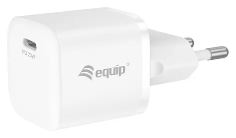 Equip USB-C 20W bílá / Síťová nabíječka / USB Power Delivery 3.0 / 1x USB-C / 20 W / 25 ks/balení