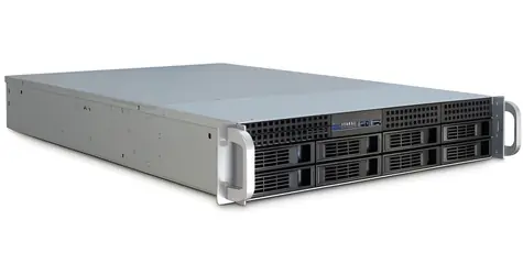 Inter-Tech 2U-2408 / Serverová skříň / 2U / Hot-swap / 10x 2,5