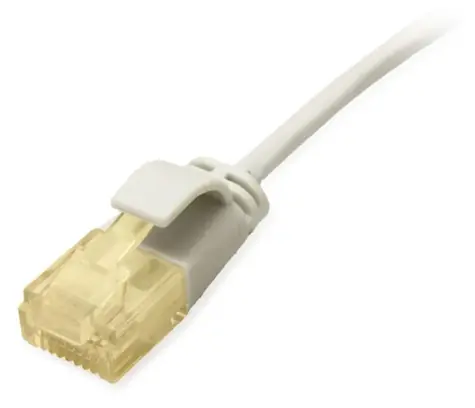Equip SlimFlex šedá / Patch kabel / Cat6a U/UTP / 0,5 m / PoE+ / LSZH