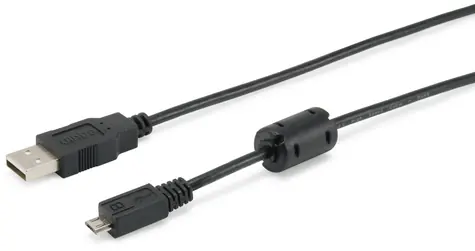Equip USB-A - Micro-USB B černá / Kabel / USB 2.0 / 1,8 m / ferit