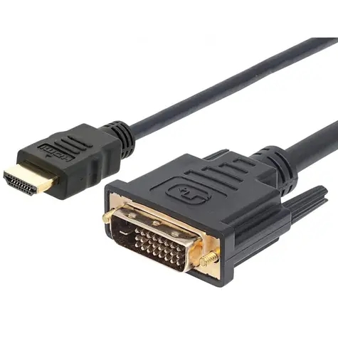 Techly HDMI-DVI-D černá / Propojovací kabel / 3 m / 1920 x 1080 px
