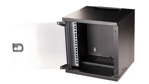 Equip ECO 300x300 černá / Nástěnný rozvaděč 10